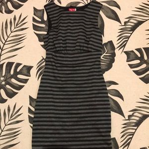 Ruby Rox Striped Form Fitting Dress